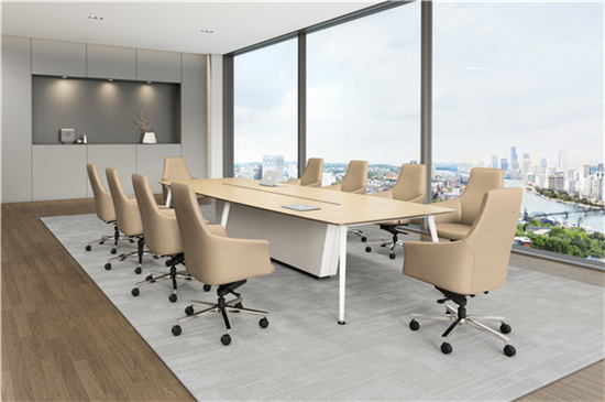 3 - Rhythm - α Guest Chair and Ingage Conference Table